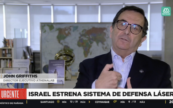 ENTREVISTA | Le llaman “iron beam”: Así funciona el nuevo sistema láser de defensa antiaérea de Israel
